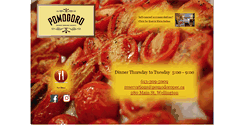 Desktop Screenshot of pomodoropec.ca